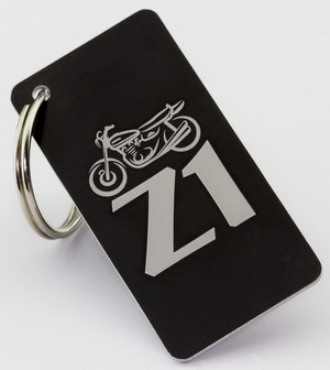 Z900.us key ring with Z1 emblem